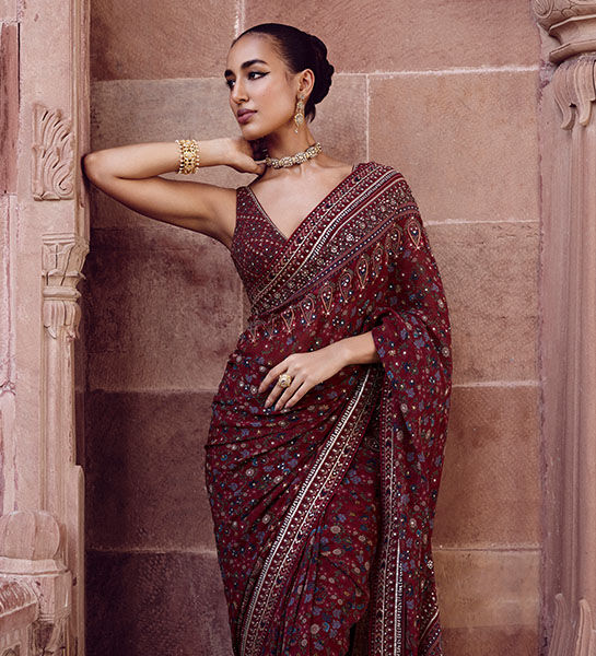 Contemporary Sarees for Celebrations