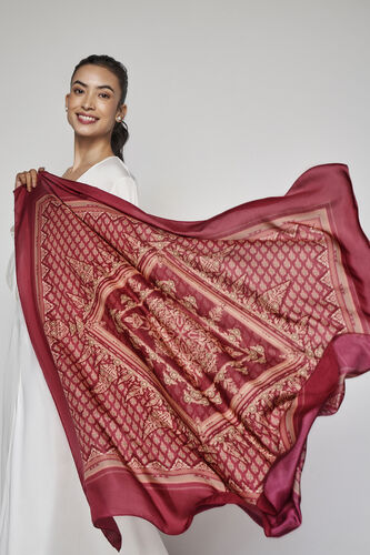 Melinoe Scarf - Wine, Wine, image 3