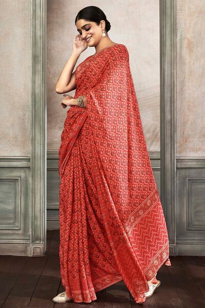 Hea Saree Set - Magenta