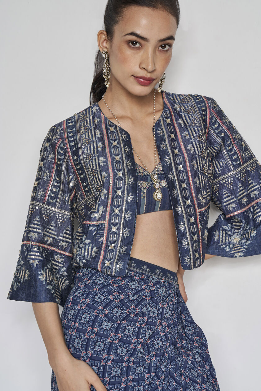 Arden Skirt Set - Blue, Blue, image 8