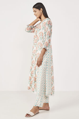 Alvia Kurta Set - Natural, Natural, image 2