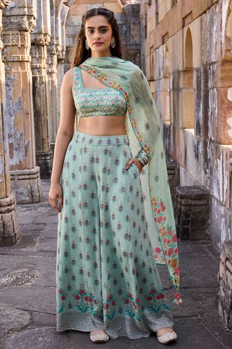 1 - Atalia Sharara Set – Ice Blue, image 1