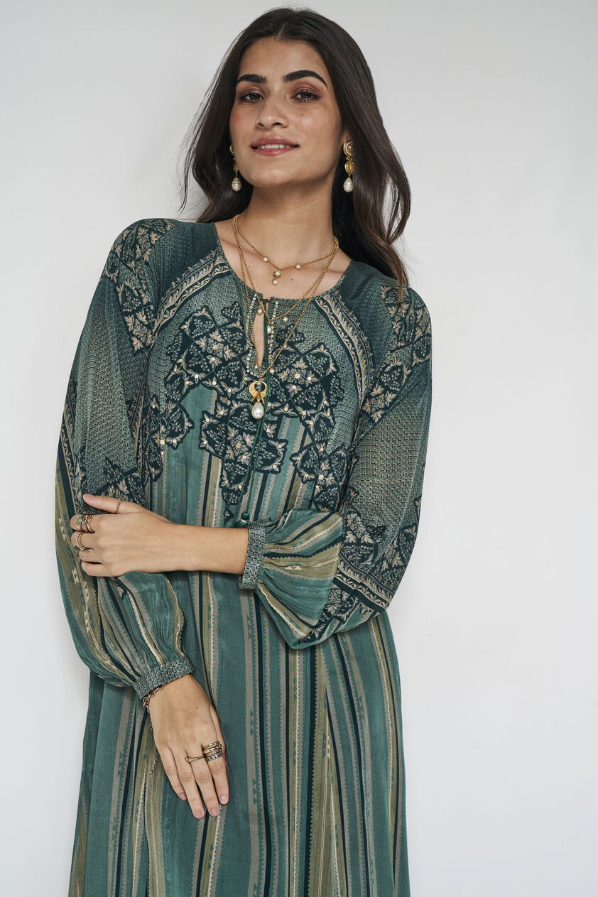 Astra Kaftan - Green, Green, image 4