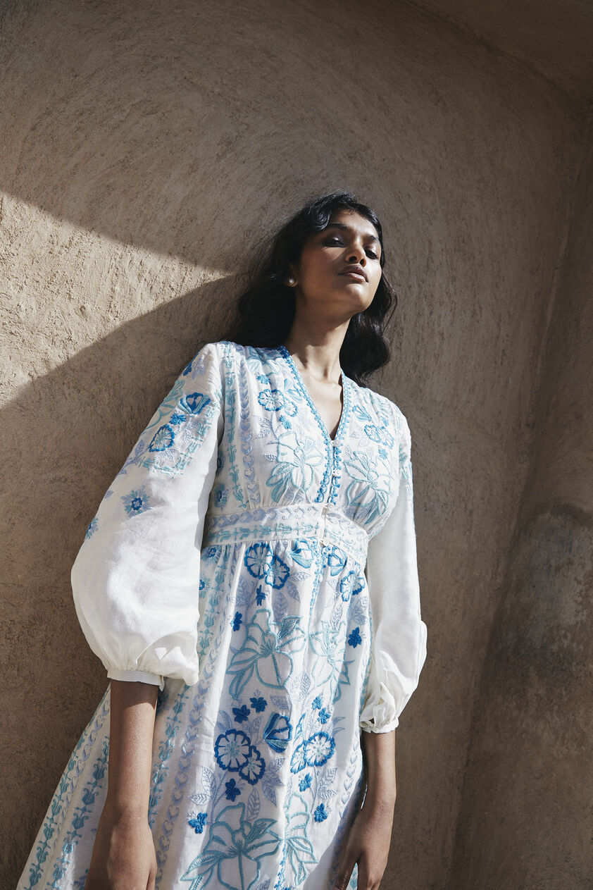 Safana Dress - Natural, Natural, image 1