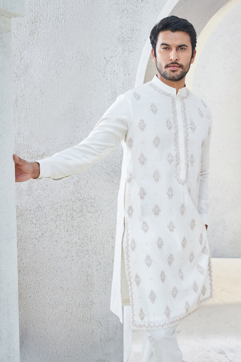 Anvit Kurta - Off White, Off White, image 5