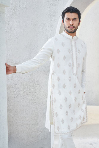 Anvit Kurta - Off White, Off White, image 5