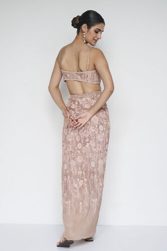 Azita Embroidered Skirt Set - Hazelnut, Hazelnut, image 8