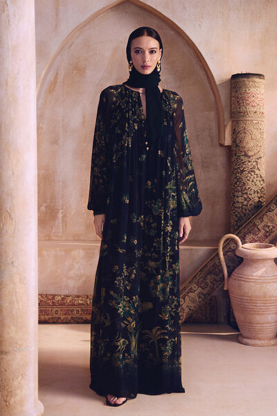 Shanza Kaftan - Navy