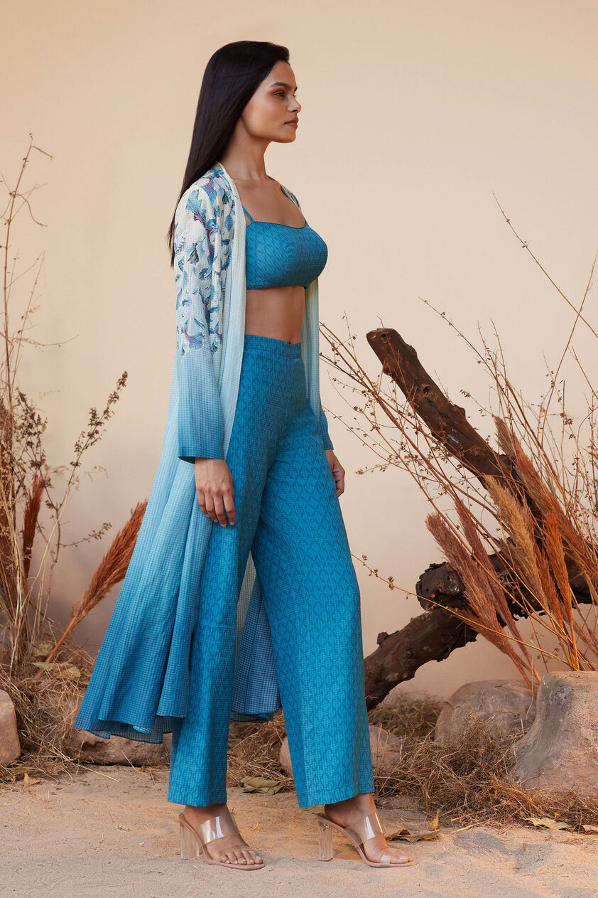 Alani Pant Set - Blue, Blue, image 2