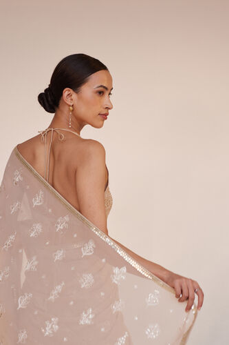 Iqra Saree - Flesh, Flesh, image 5