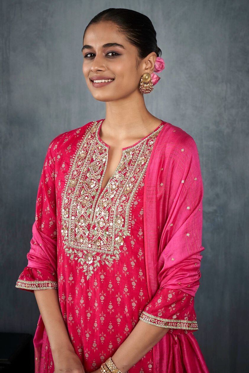 5 - Palika Kurta Set – Pink, image 5