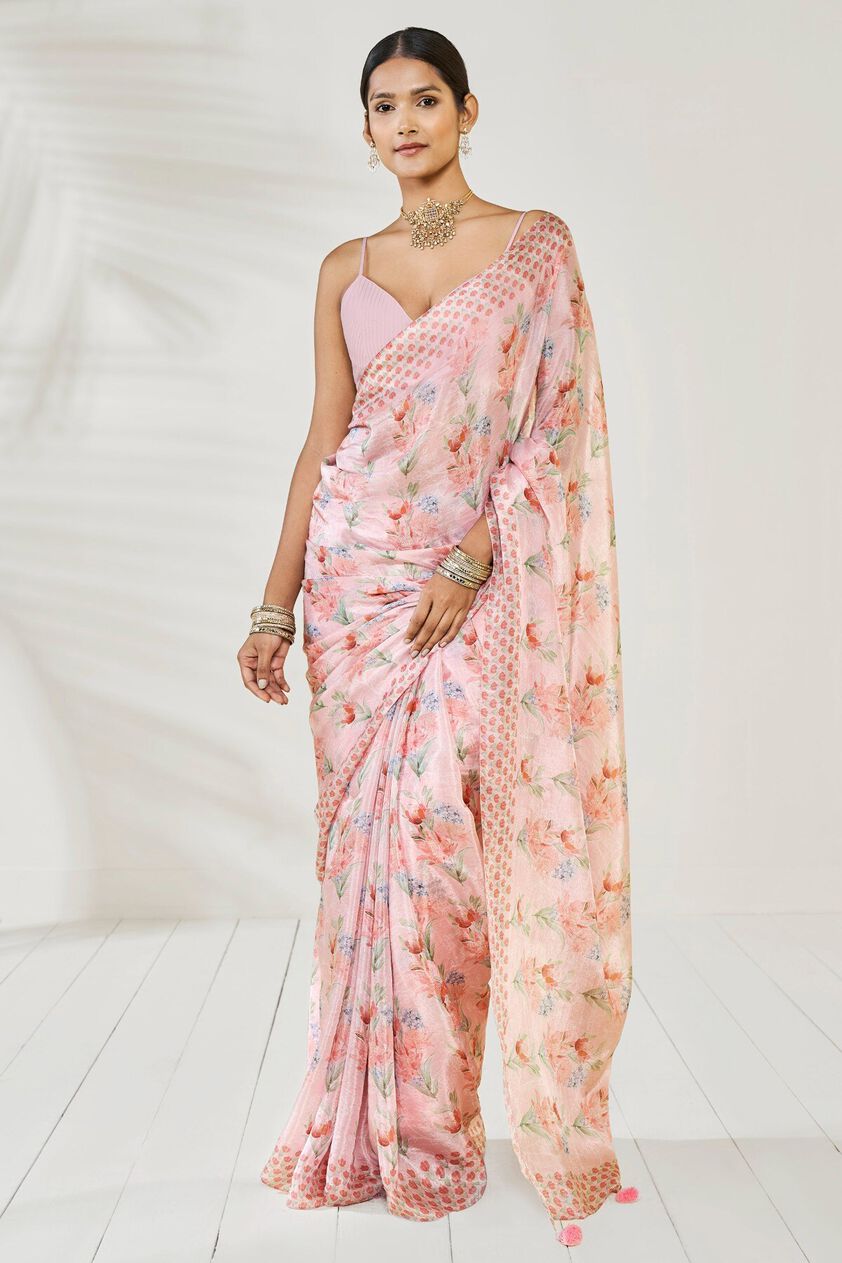 5 - Rimi Saree - Pink, image 5