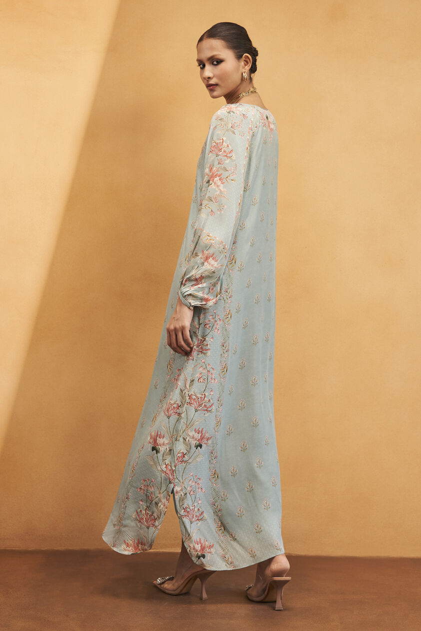 Amaltas Kaftan - Powder Blue, Powder Blue, image 2