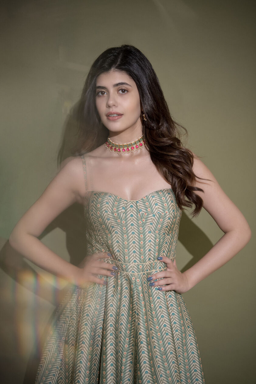 Reeja Dress-Sage, , image 3