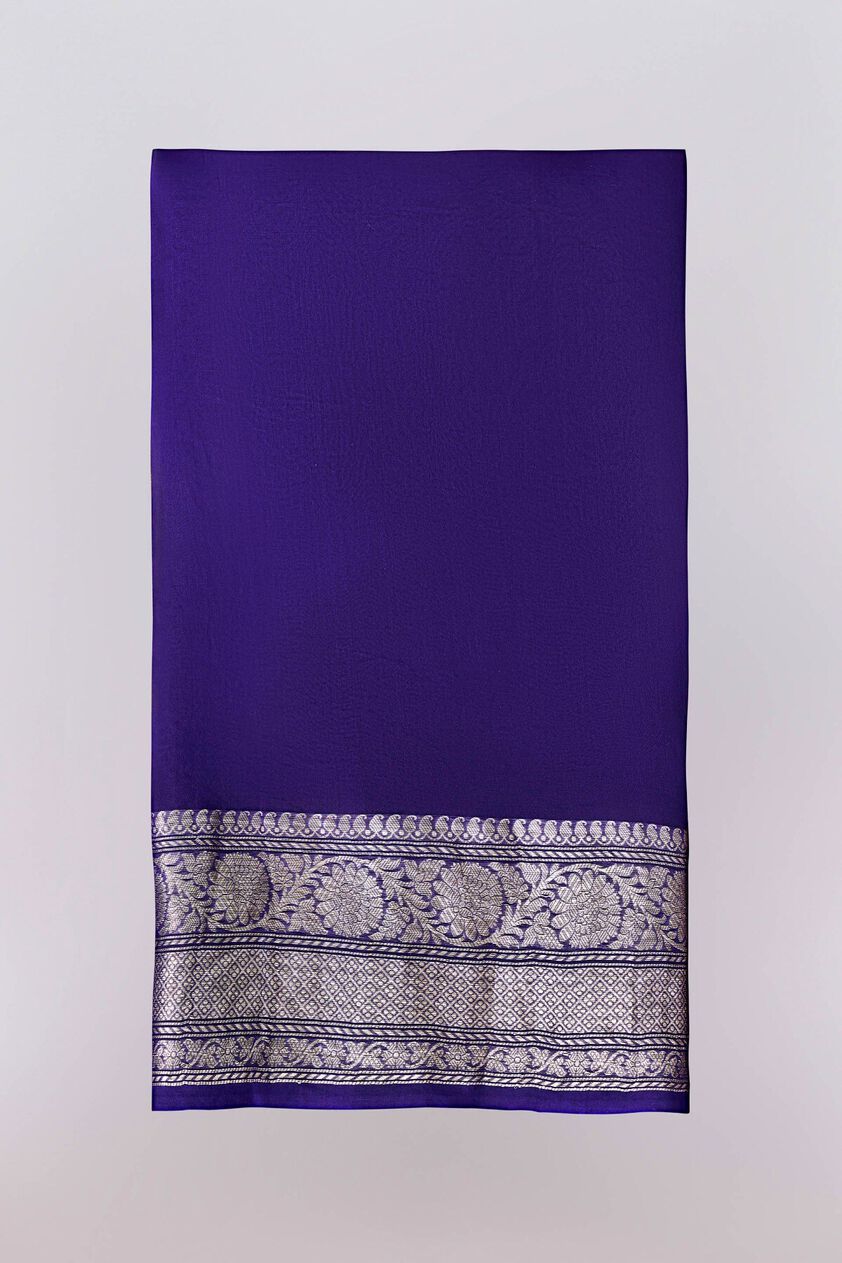 6 - Rasya Saree Set – Ink Blue, image 6