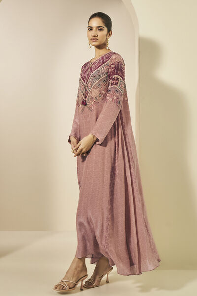 Solana Kaftan - Onion Pink