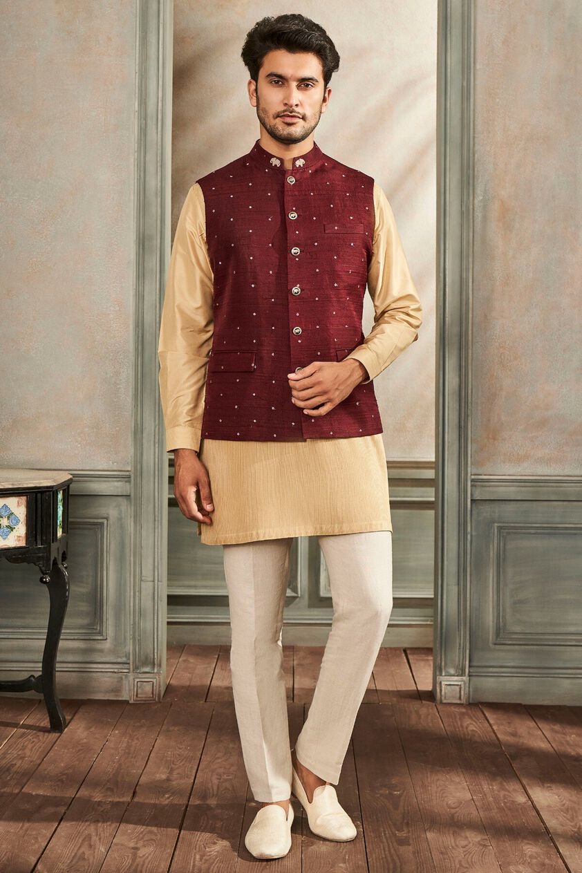 1 - Inkit Bandi – Maroon, image 1