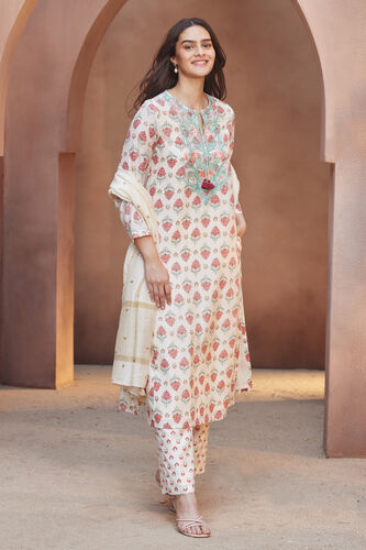 Aritri Suit Set - Cream, Cream, image 1
