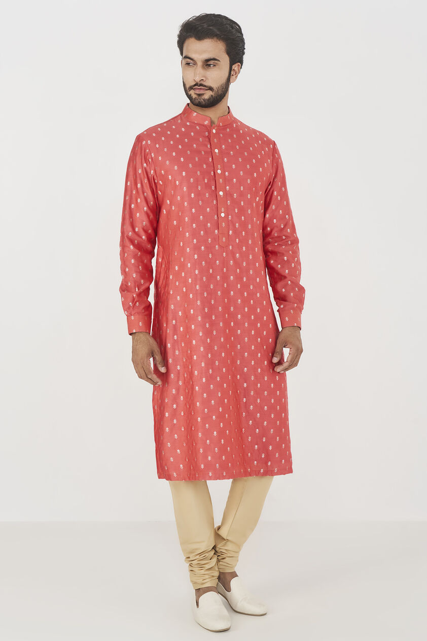Dyumat Kurta - Coral, Coral, image 1
