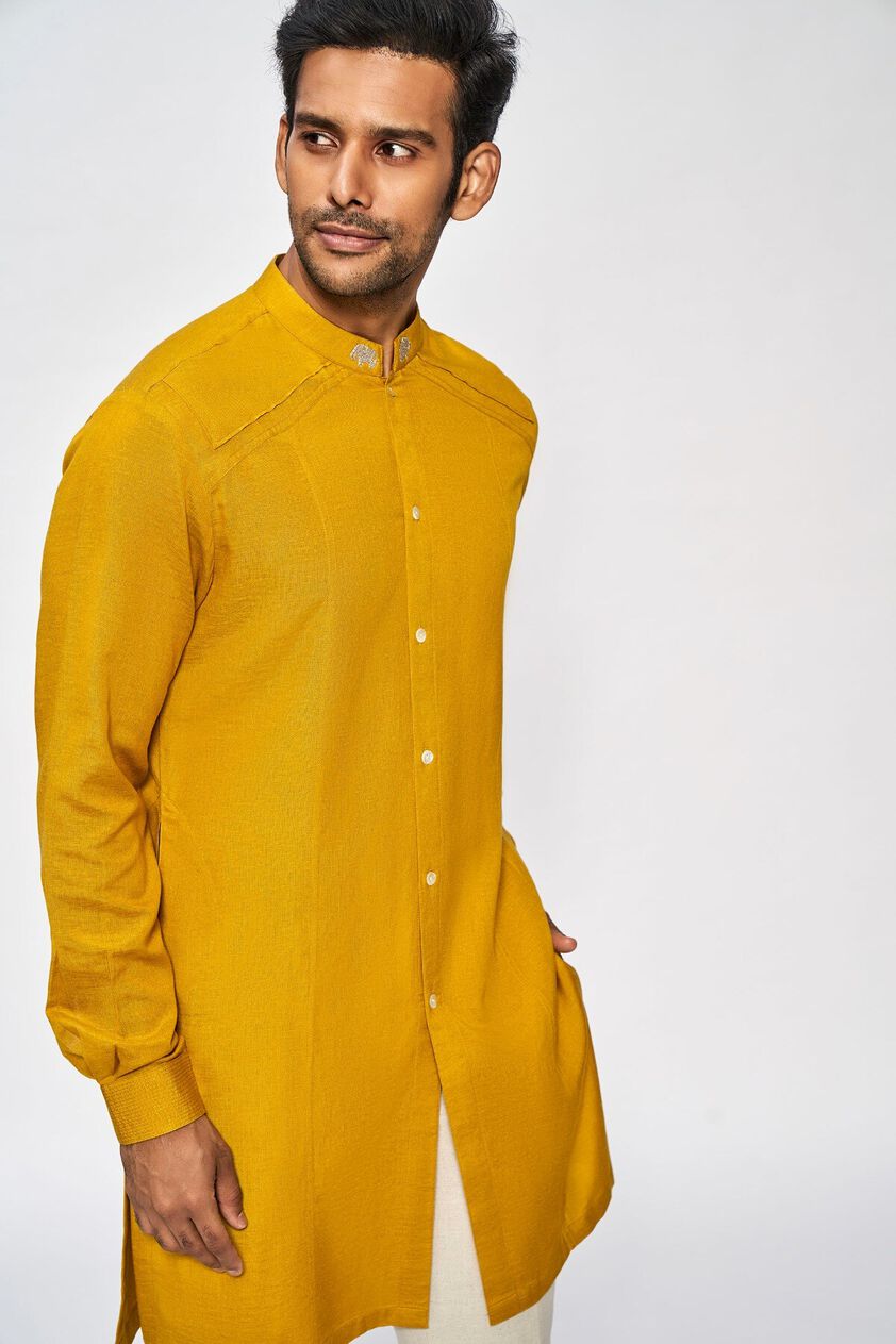 4 - Garg Kurta – Mustard, image 4