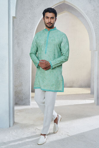 Viyaan Kurta - Sage Green, Sage Green, image 1