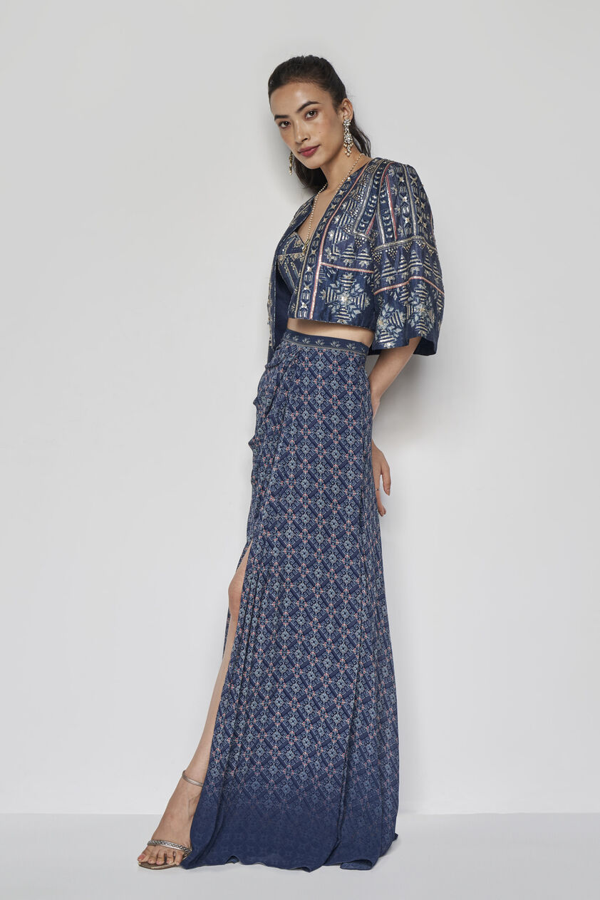 Arden Skirt Set - Blue, Blue, image 3