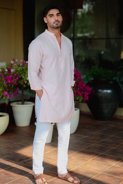 Aaditva Kurta - Pink