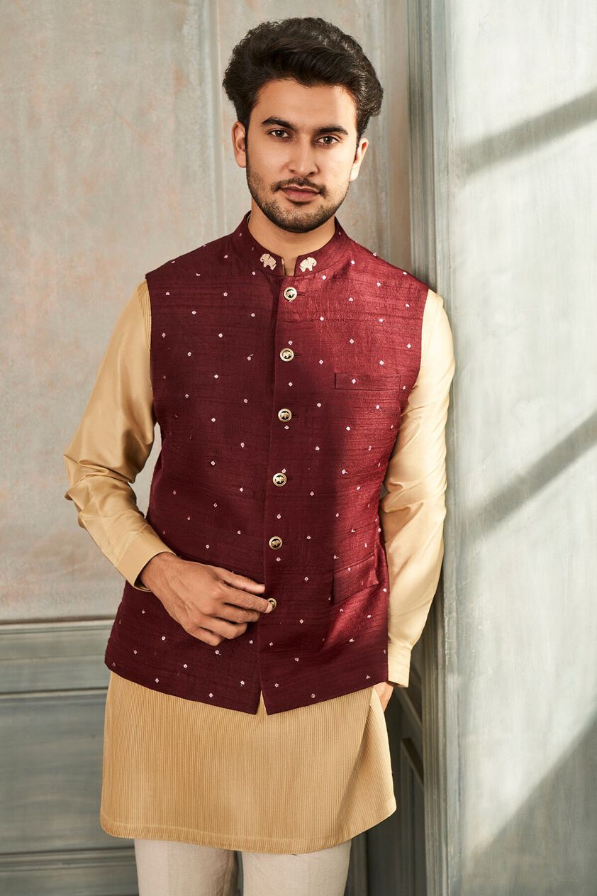 5 - Inkit Bandi – Maroon, image 5