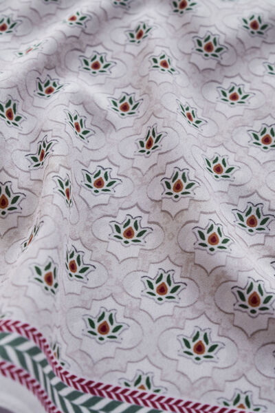 Deevij Pocket Square - Off White