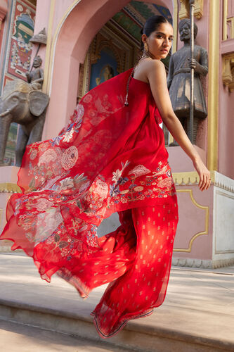 Elaheh Pant Set - Red, Red, image 3