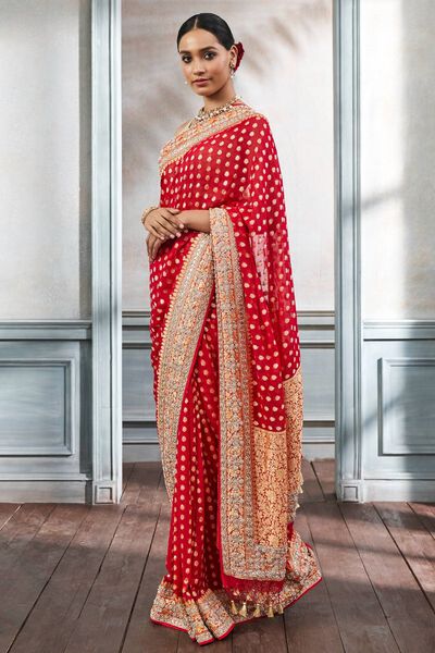 Rahini Saree Set - Red