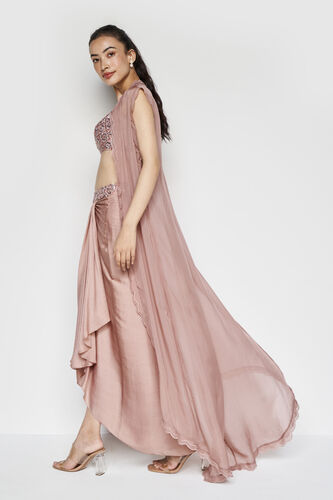 Esilda Embroidered Skirt Set - Old Rose, Old Rose, image 6