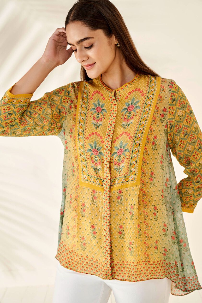 5 - Kaneez Top – Yellow, image 5