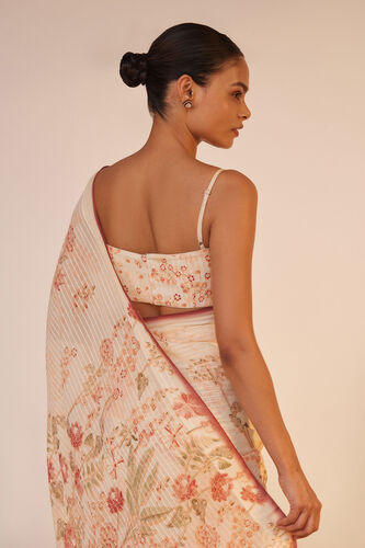 Kiana Saree Set - White, White, image 5