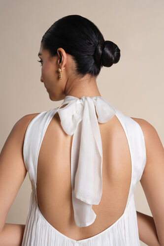 Mountain Mist Embroidered Jacket Set - Ivory, Ivory, image 7