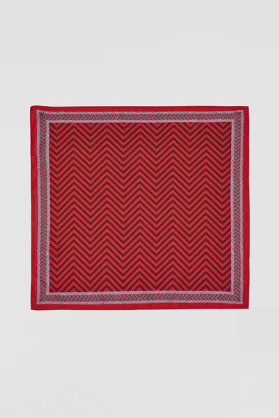 Ishit Pocket Square - Maroon