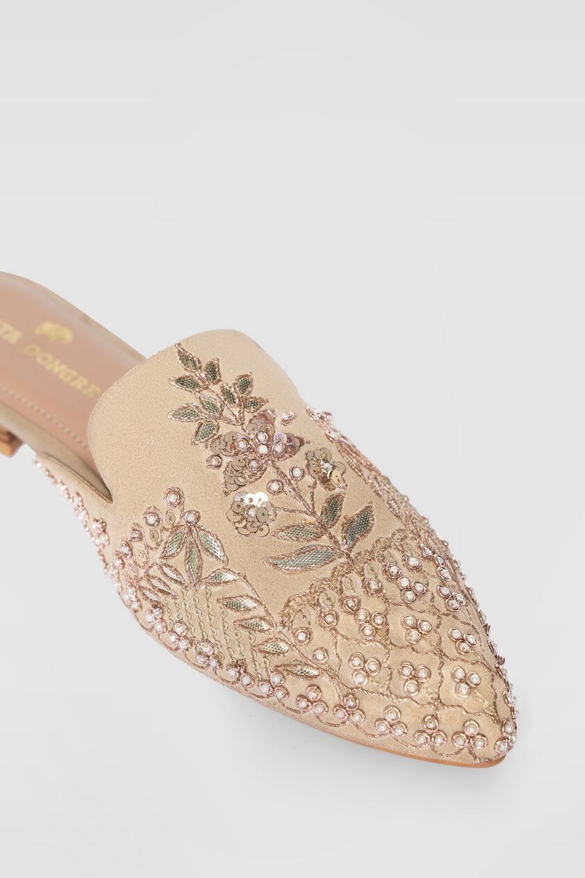 4 - Filigree Mules - Beige, image 4