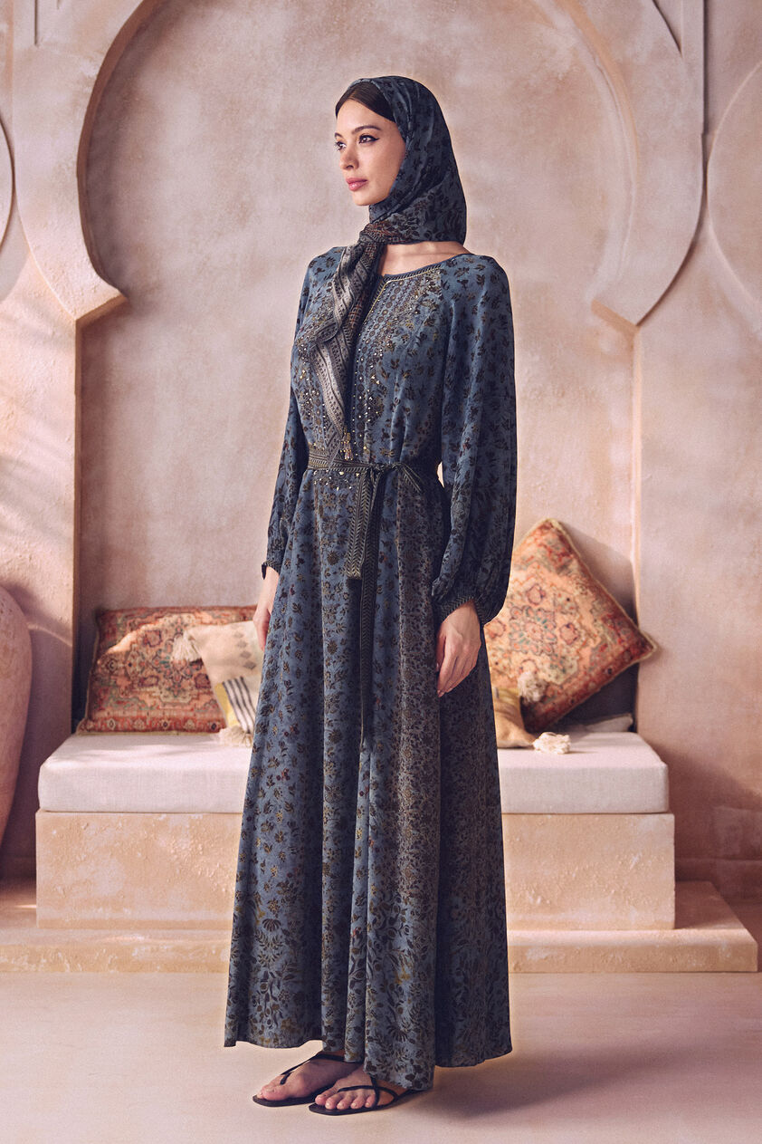 Izara Kaftan - Blue, Blue, image 3