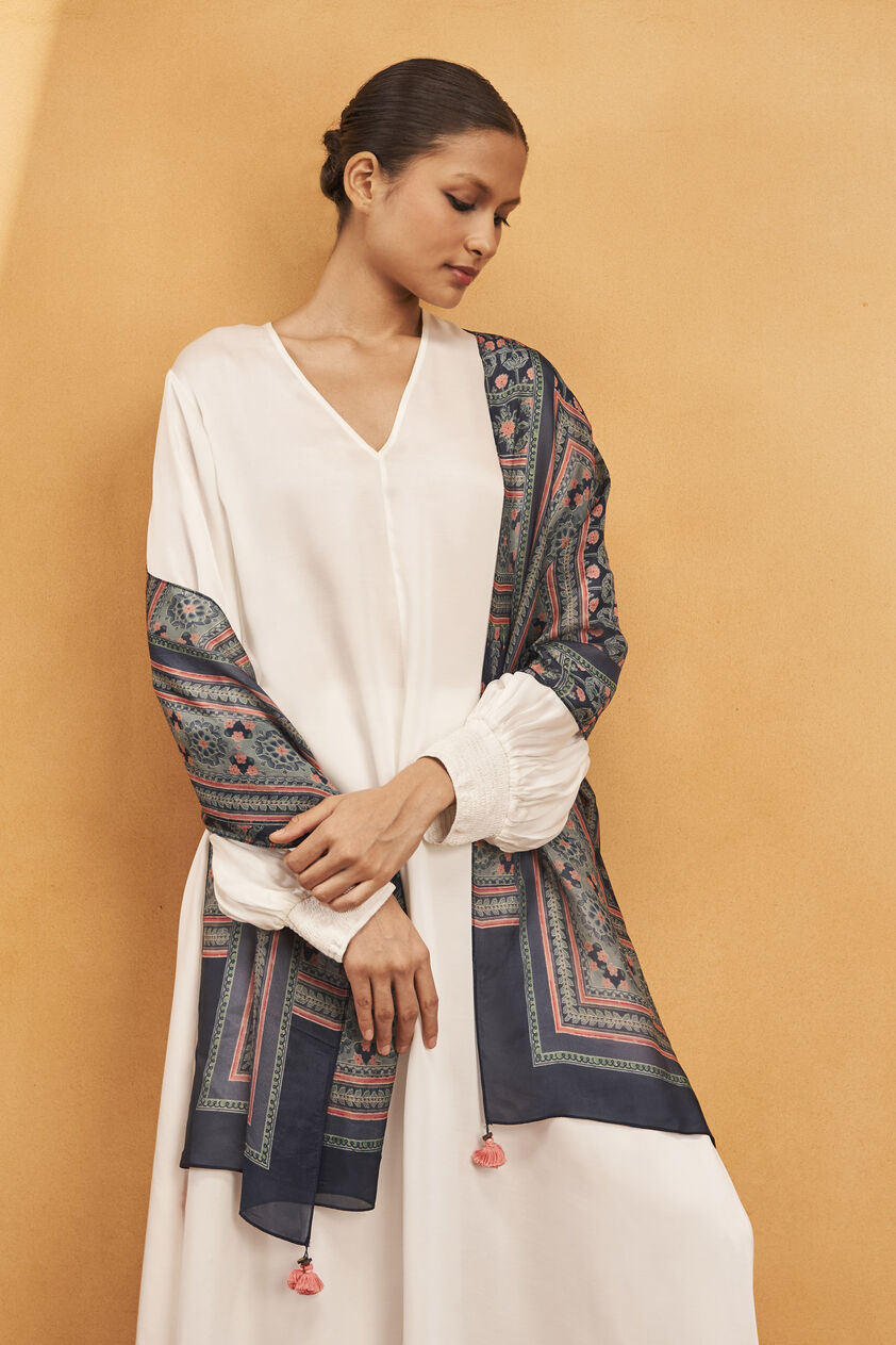 Nox Scarf - Blue, Blue, image 2