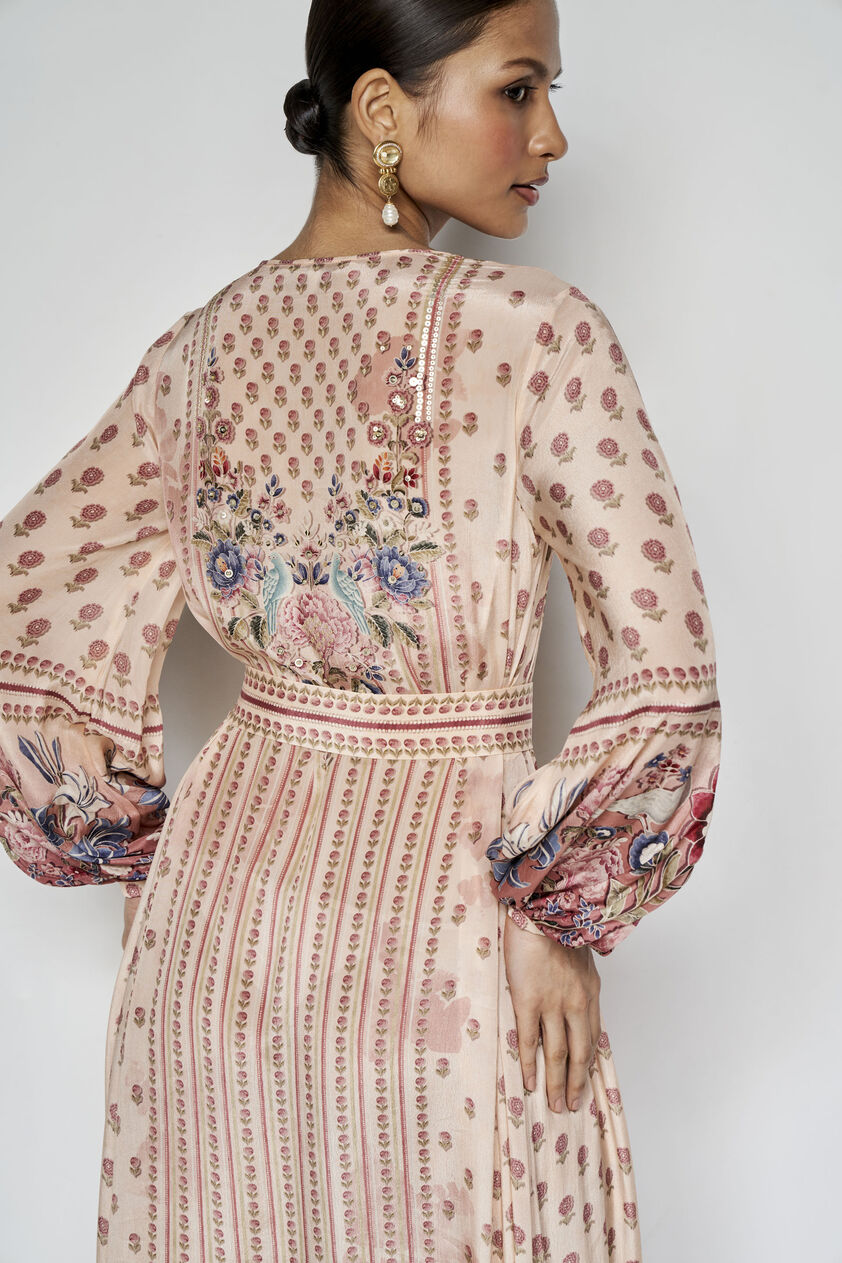 Isbah Kaftan - Peach, Peach, image 6