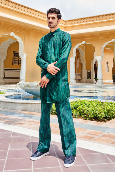 Krishiv Kurta - Green