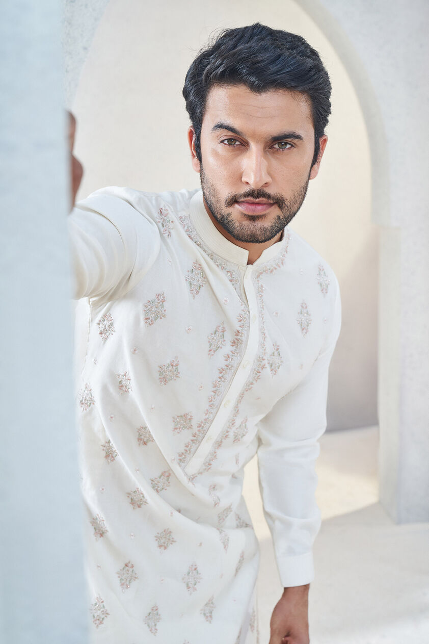 Anvit Kurta - Off White, Off White, image 4