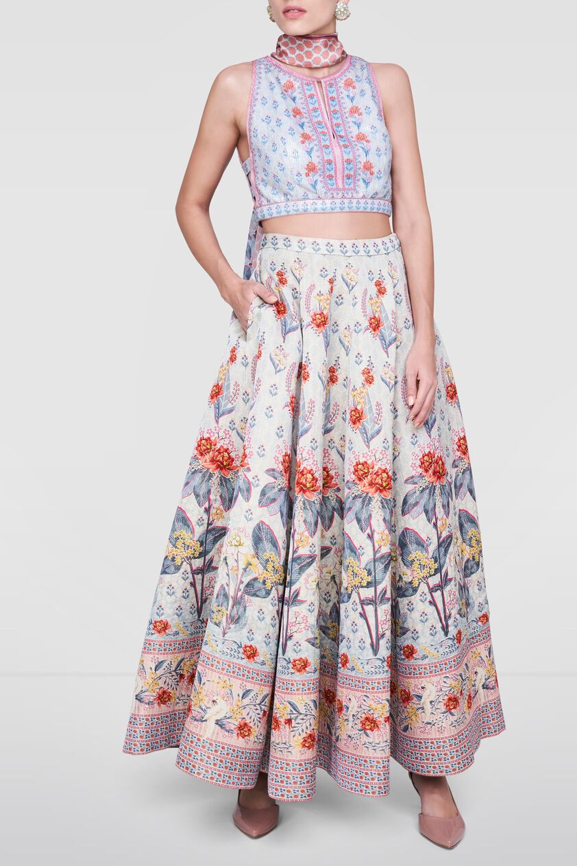 1 - Nilakshi Skirt Set, image 1