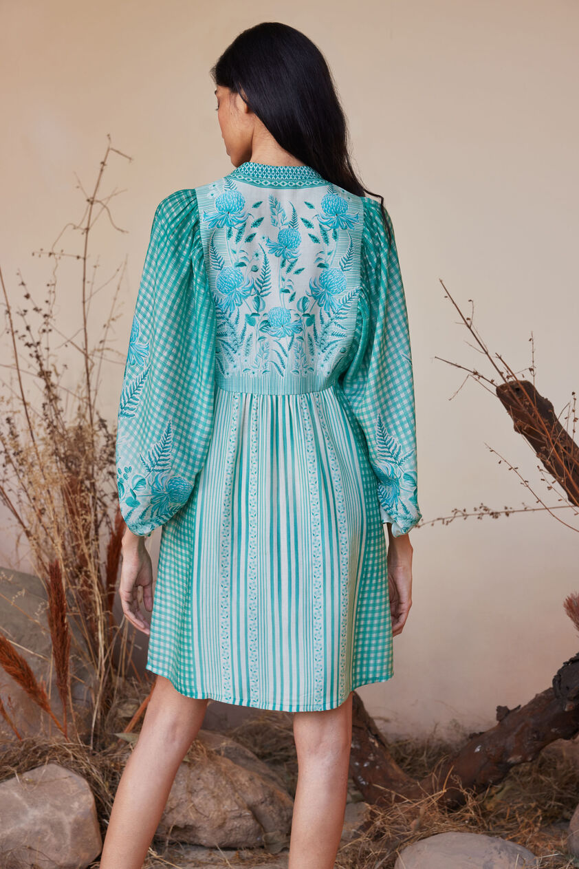 Anam Dress - Green, Green, image 3