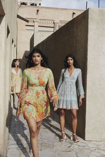 Juliette Dress - Lime