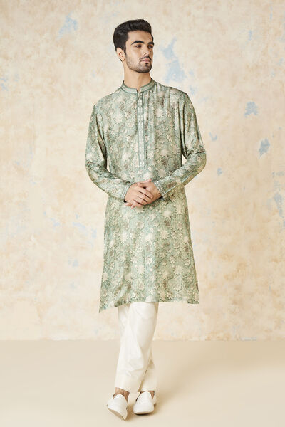 Bhramar Kurta - Sage
