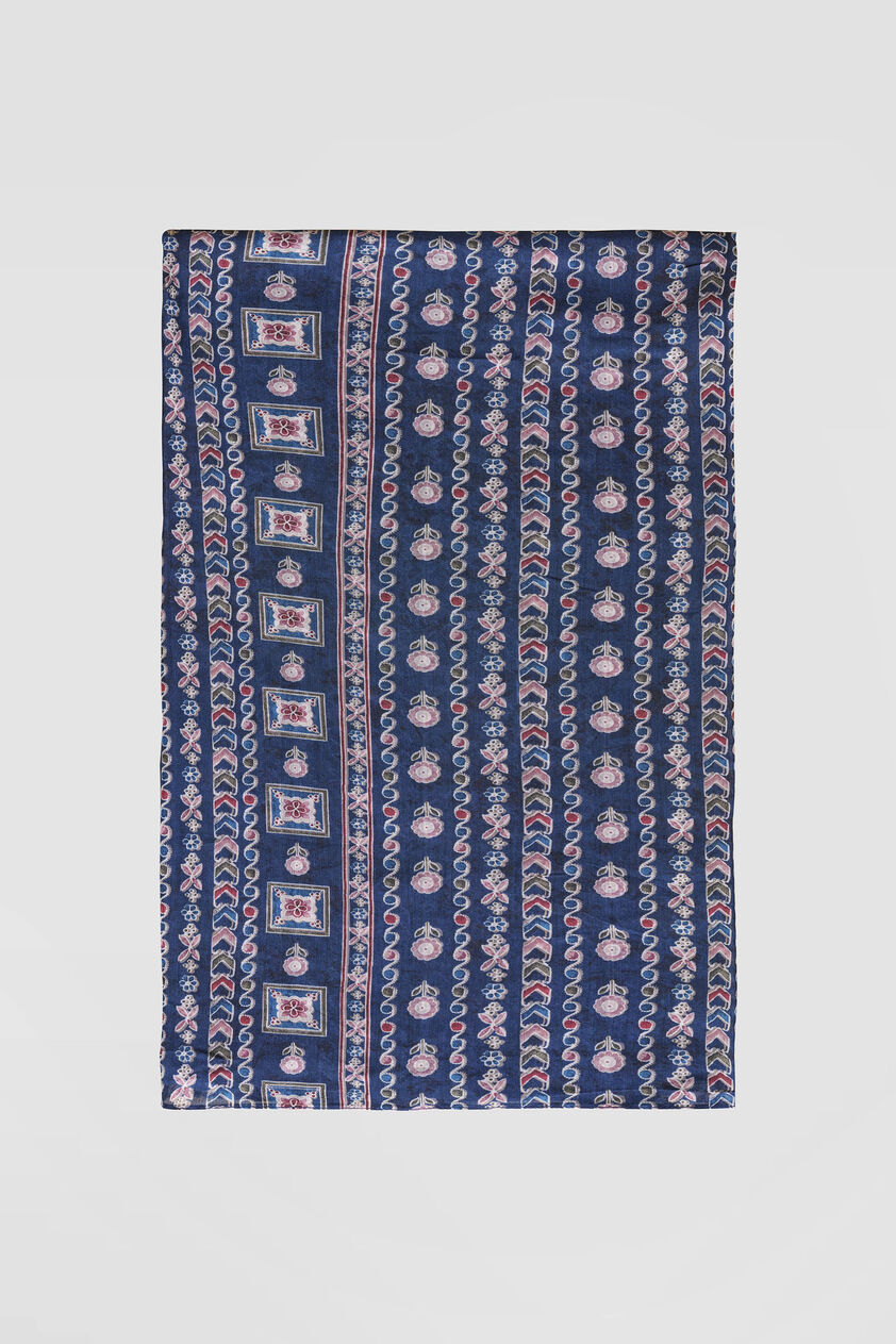 Nuris Saree - Blue, Blue, image 12