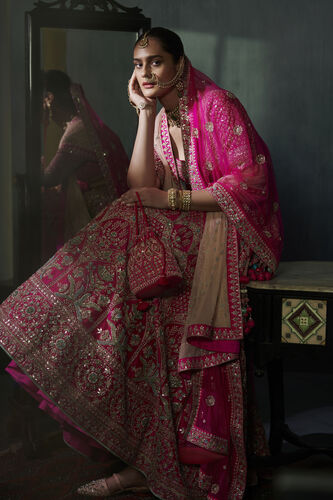 Era Lehenga Set - Pink, Pink, image 1