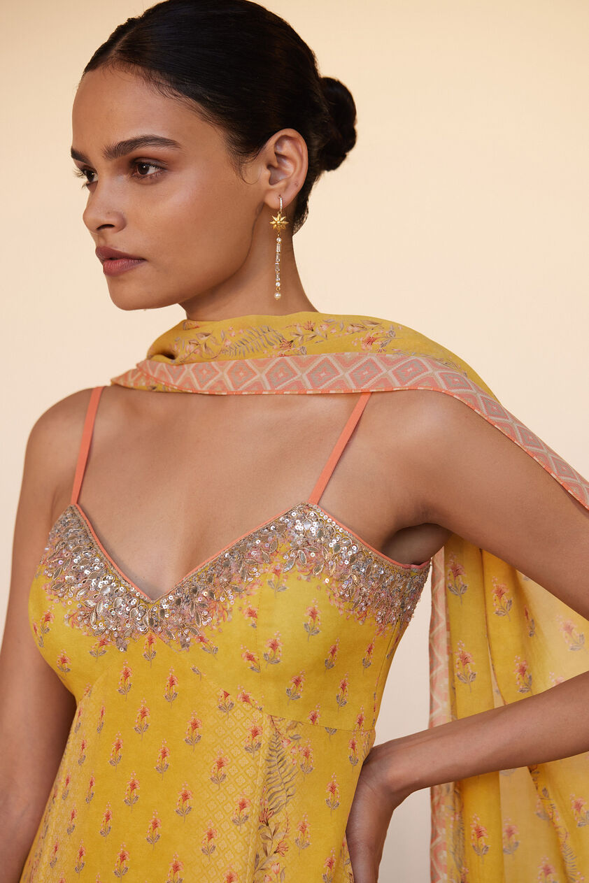 Aspen Sharara Set - Yellow, Yellow, image 6