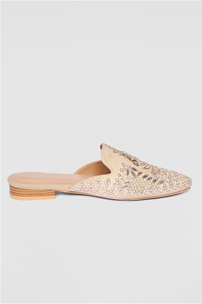 2 - Filigree Mules - Beige, image 2